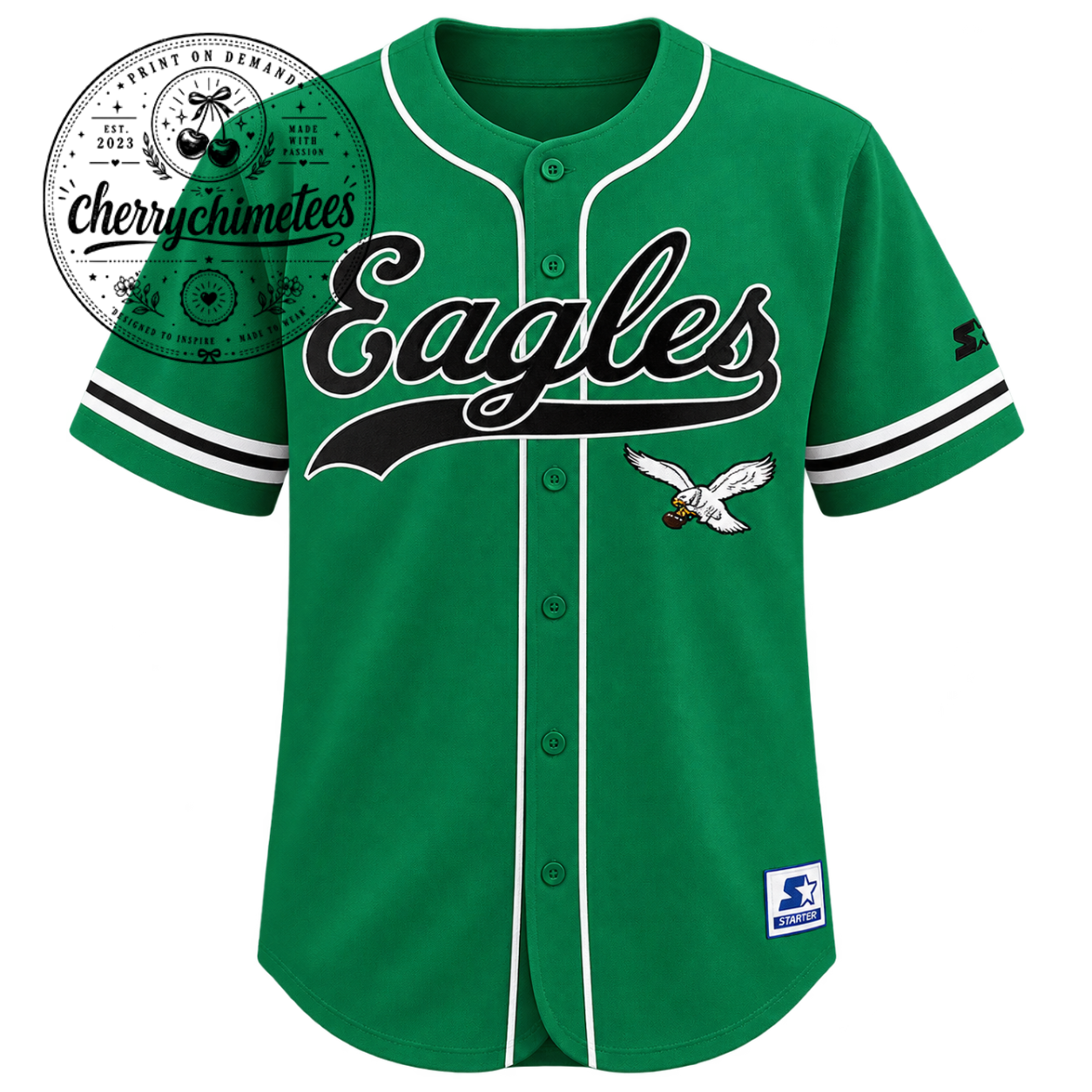 Philadelphia Eagles baseball jersey