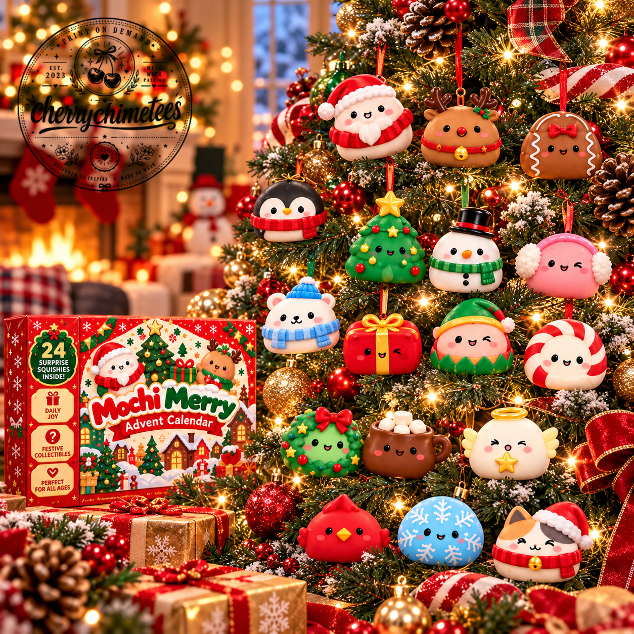 mochi calendar (1) Mochi Merry 24-Day Christmas Advent Calendar