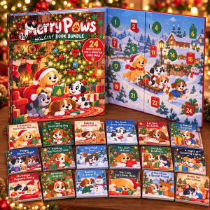 Merry Paws 24-Day Christmas Storybook Advent Calendar