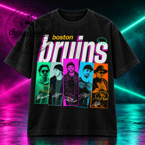 Boston Bruins Neon Graphic T-Shirt