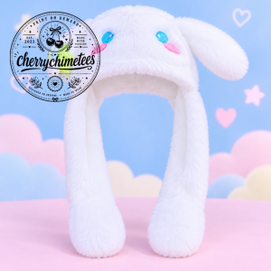 Jun SEVENTEEN White Bunny Ear Plush Hat 4 Jun SEVENTEEN White Bunny Ear Plush Hat